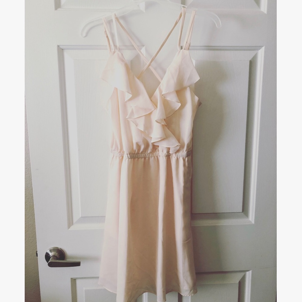 BCBG Light pink cocktail dress